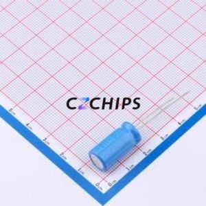 Condensador Electrolítico de Aluminio de Montaje Pasante UBT1H221MPD8, D10xL20mm 220uF 20% 50V 465mA-120Hz - Product Image 2