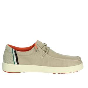 Chaussures en toile à enfiler pour homme Pitas, couleur beige, pour un usage décontracté - Product Image 4