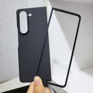 Nuova Custodia Pieghevole in Fibra di Aramide 600D 1500D per <span class=keywords><strong>Samsung</strong></span> Phone Fold 5, Cover Ultra Sottile Anti-Impronte - Product Image 4