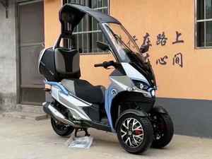 Patinete Urbano Plegable ADIVA AD3 <span class=keywords><strong>300</strong></span> con Ruedas Delanteras Inclinables y Techo Plegable - Product Image 4