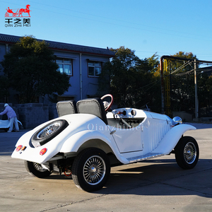<span class=keywords><strong>Auto</strong></span> Decappottabile Bianca per Turismo, Roadster Classica Vintage Retrò per il Tempo Libero - Product Image 3