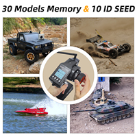 Radiolink RC4GS V3 2.4G 5CH Transmisor RC con Combo Receptor Giroscópico R6FG para Coche RC, Crawler, Tanque de Derrape, Barco Cebador