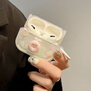 For AirPods Pro 3 Girl <strong>Cute</strong> <strong>Earphone</strong> Protective Case for Apple <strong>Earphones</strong> 4 3 Wireless <strong>Earphones</strong> Cartoon Donut Protective Cover - Product Image 6
