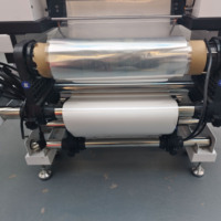 Printer Label Kartu Logam LED UV Inkjet Profesional Baru, Film DTF Roll-To-Roll 3200dpi, Fungsi Pemindaian, Pencetakan Canggih