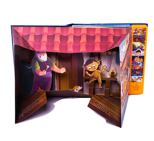 Livre sonore à huit boutons pour enfants Livre de musique éducatif à bouton-poussoir OEM pour 2 4 ans pour apprendre à lire l'arabe français - Product Image 4