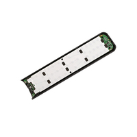 Mélange Échantillon gratuit Éclairage Télécommande Clavier Rond et Oblong Double Couche Blanc PET Avec Adhésif Métal Dome Array