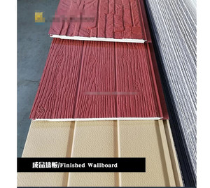 Dây chuyền sản xuất tấm panel sandwich giả gỗ/đá tùy chỉnh, máy tạo hình nổi bằng bọt PU, máy khắc kim loại làm tấm ốp tường - Product Image 5