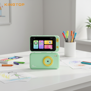 Mini Cámara Divertida con IA para Niños - Juego <span class=keywords><strong>de</strong></span> Realidad Aumentada, Comandos <span class=keywords><strong>de</strong></span> Voz, Más <span class=keywords><strong>de</strong></span> 150 Juegos Educativos y Video Full HD - Product Image 1