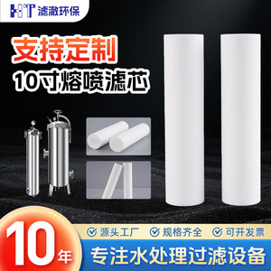 10-Inch Meltblown Filter Cartridge Customizable Pp Cotton High Flow Pure Water Machine Filter - Product Image 5