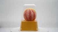 En gros, Boîte de bâtonnets glacés saveur pamplemousse, mangue, raisin, fraise, citron, ananas