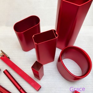 مخصص أسود أخضر اللون مواسير ألومنيوم مطلية رقيقة الجدران صغيرة أنابيب الألومنيوم - Product Image 2