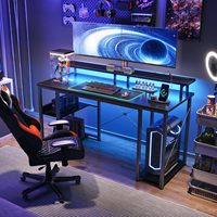 Bureau d'ordinateur acrylique debout intelligent de support de coin de petits enfants de jeu de Combohome de bureau d'ordinateur moderne