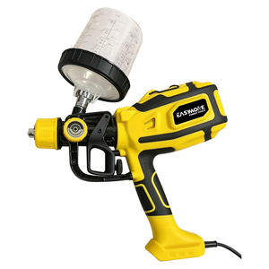 Pistola <span class=keywords><strong>de</strong></span> <span class=keywords><strong>Pintura</strong></span> Eléctrica HVLP <span class=keywords><strong>de</strong></span> 600W, Recipiente <span class=keywords><strong>de</strong></span> 1400ml, 5 Boquillas, Pistola <span class=keywords><strong>de</strong></span> Pulverización <span class=keywords><strong>de</strong></span> Bajo Ruido <span class=keywords><strong>para</strong></span> <span class=keywords><strong>Paredes</strong></span> - Product Image 1
