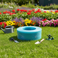 Tuyau flexible tressé en PVC transparent haute pression de 1 pouce pour tuyau d'air industriel, longueur 100 m, utilisation pour l'irrigation des jardins et la douche
