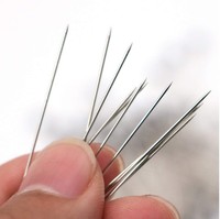 Épingles à coudre de 32 mm pour tissu, épingles droites avec têtes en verre à billes colorées, épingles à matelasser pour couturière
