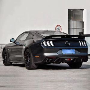 Street cred aileron arrière pour <span class=keywords><strong>Ford</strong></span> <span class=keywords><strong>Mustang</strong></span> GT500 2015 2016 2017 2018-2020 2023 séparateur de coffre de voiture en Fiber de carbone accessoire de réglage pp - Product Image 2