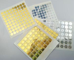 Holograma de seguridad de superposición: etiqueta pegatinas de láminas de sellos para las tarjetas de identificación de PVC - Product Image 4