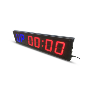 Hangzhou Hong Hao pared Led reloj Fitness Center entrenamiento LED 6 dígitos Cruz a juego Led gimnasio temporizador - Product Image 1