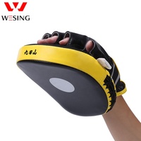 Cible de frappe pour entraînement d'arts martiaux, pads de boxe incurvés MMA, focus mitts