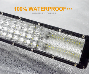 22 32 42 52 pouces <span class=keywords><strong>LED</strong></span> barre lumineuse de travail pour voitures 4 rangées lumière de conduite pour 4x4 tracteur de route 4WD SUV pour <span class=keywords><strong>Scania</strong></span> camion éclairage extérieur - Product Image 4