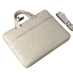 Funda de cuero de lujo para portátil resistente al desgaste, funda para tableta, bolso de hombro interior ligero de cuero PU para portátil - Product Image 1