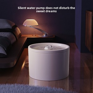 Automatic <strong>Cat</strong> Water <strong>Fountain</strong>, Quiet Circulating Filter <strong>Ceramic</strong> Water Dispenser for Pets - Product Image 5