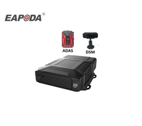 Enregistreur vidéo DVR 2TB SSD HDD pour voiture Systèmes de sécurité MDVR Boîte noire pour voiture AI GPS ADAS 1080P 4G MDVR