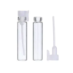 1mL 1,5 ml 2ml 3ml 5ml Travel Slim Recarga Mini Glass Sample Tester Vial Botellas de aceites de perfume