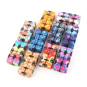 Fidget Cubos Juguetes Antiestres Kunststoff Anti Stress Relief Falten Infinity Cube Puzzle Magic Fidget Cube Geschenks pielzeug für Kinder