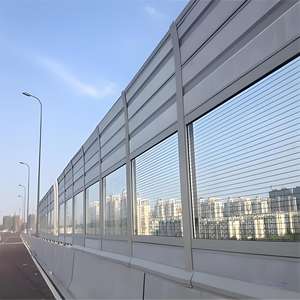 Barriera acrilica trasparente dell'autostrada con un buon indice di isolamento acustico - Product Image 1