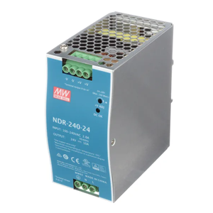 Alimentation à découpage sur rail DIN Mean Well NDR-240-24, 24V 10A 240W, entrée 90-264VAC, PFC - Product Image 2