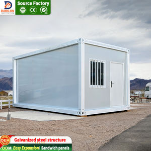 Rumah Kontainer Portabel 20FT, Modular, Dapat Diperluas, Modern, Ukuran Kecil, Diskon 10%, untuk Penggunaan Supermarket dan Apartemen - Product Image 1