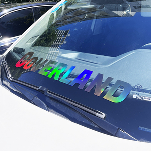 Impresión personalizada de varios colores, pegatinas de letras troqueladas, ventana de coche, parabrisas, pancarta, logotipo comercial, transferencia de vinilo, calcomanía para coche - Product Image 6