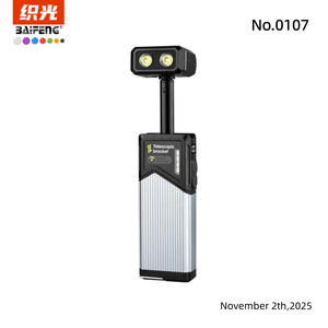 Telescopic Bracket Led <b>Work</b> <b>Light</b> 143mm 42x27mm Dimmable Aluminum Alloy Rectangular High Brightness - Product Image 3