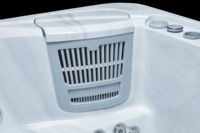 VIRLUX V1016 SPA extérieur de luxe autoportant avec 69 jets de massage, baignoire à remous et 2 sièges de relaxation pour usage familial en jardin