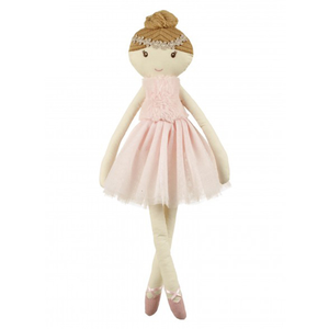 Muñeca de moda hecha a mano para bebé, bailarina de peluche suave, Princesa, 100% de tela de algodón, de trapo - Product Image 1