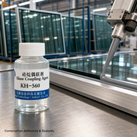 Agent de couplage silane KH-560 Glycidoxypropyl Trimethoxysilane pour adhésifs, mastics, composites