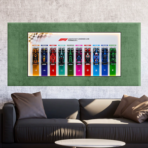 Marco de Fotos Acrílico 1:8 para Decoración de Sala de Estar o <span class=keywords><strong>Entrada</strong></span>, con Bloques de Construcción de Coche de Carreras con Luz, de Alta Definición - Product Image 6