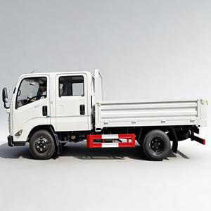 Camionnette de fret légère diesel double cabine CLW avancée, capacité 5-10 tonnes, pour le transport d'aliments pour animaux et de marchandises logistique - Product Image 4