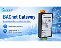 Milesgo Industrial BACnet Gateway BAC1001-ARM, Convertidor de Protocolo para Modbus, BACnet, OPC UA y Sistemas de Automatización de Edificios
