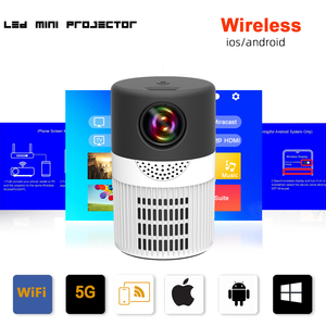 New Yt400 Home HD Chiếu Với 5G Wifi Hỗ Trợ Android IOS Giành Chiến Thắng Cho Xiaomi Iphone Huawei Mini Xách Tay Điện Thoại Di Động Máy Chiếu - Product Image 6