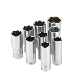 Llave de Trinquete para Reparación de Automóviles con Punta Hexagonal Extra Larga de 1/2 Pulgada con Acabado Espejo, 8-32 mm, Uso en Reparación Automotriz, Directo de Fábrica - Product Image 1