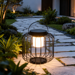 Lampe solaire de cour Juming 3W IP65 étanche pour extérieur, jardin, villa et éclairage paysager - Product Image 3