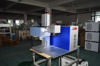 Máquina de Marcado Láser de Fibra de Escritorio OEM Tounjen 20W 30W 50W, Grabador CNC con Aire, EZCAD, Logotipo Personalizado, Marcado Permanente en Metal y Plástico