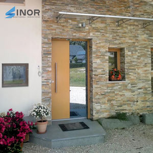 High Tech Smart Entry <b>Door</b> with <b>Fingerprint</b> <b>Lock</b> and Mobile App Control for Home and Office Security - Product Image 3