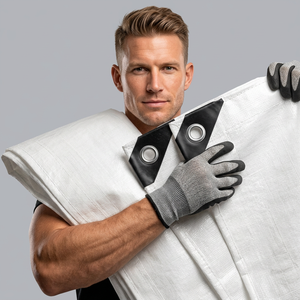 Lona <span class=keywords><strong>de</strong></span> Polietileno Blanca <span class=keywords><strong>de</strong></span> 140 GSM para <span class=keywords><strong>Publicidad</strong></span>, Carpas para Eventos, Almacenes, Mercado Ruso - Product Image 5