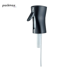 Black and white plastic continuous <b>sprayer</b> with single nozzle for reusable bottle accessories - Product Image 4