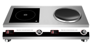 Quemadores dobles de alta potencia para Cocina Rápida, 7000W, Cocina de Inducción comercial para restaurante/hotel/ buffet, calentador, modelo ALP-C05D - Product Image 4