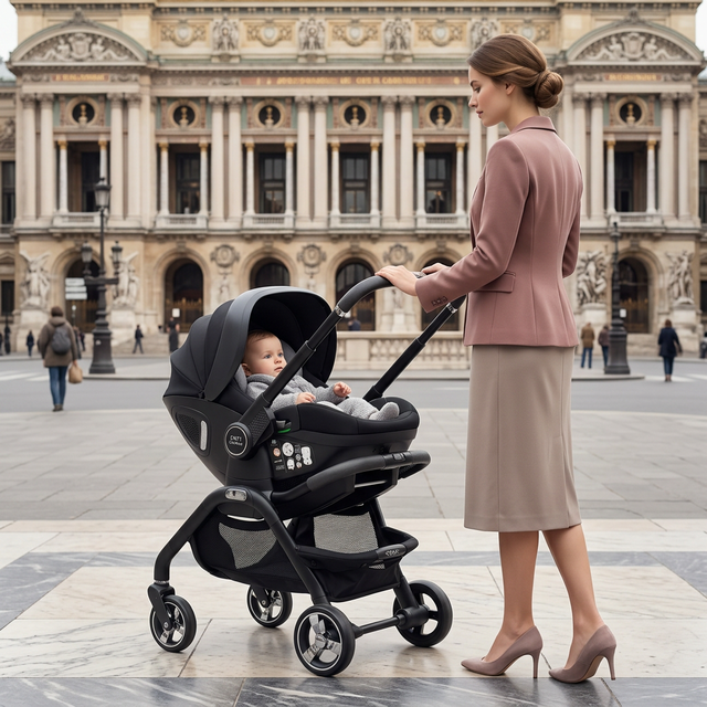 366 Compact Foldable Baby Stroller, Lightweight & Safe, Comfortable for Newborn & Toddler, Easy to Carry for Outdoor Travel