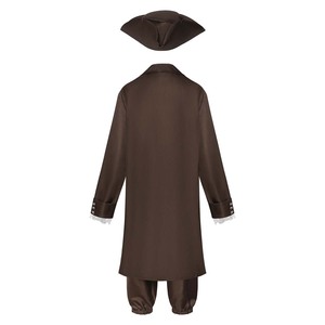 Disfraz de Presidente Washington para Hombre, Estilo Medieval, Victoriano, Pirata, Colonial, para Fiesta de Halloween, MDEC-070 - Product Image 4